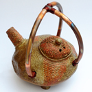 Tea pot with lustre 