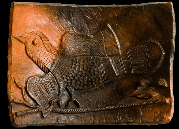 Terracotta plate 