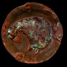 Terracotta plate 